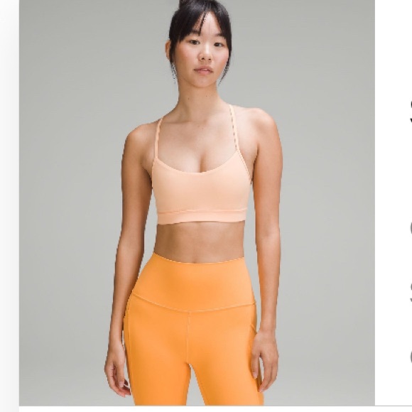 LULULEMON Y FLOW BRA - Picture 1 of 3